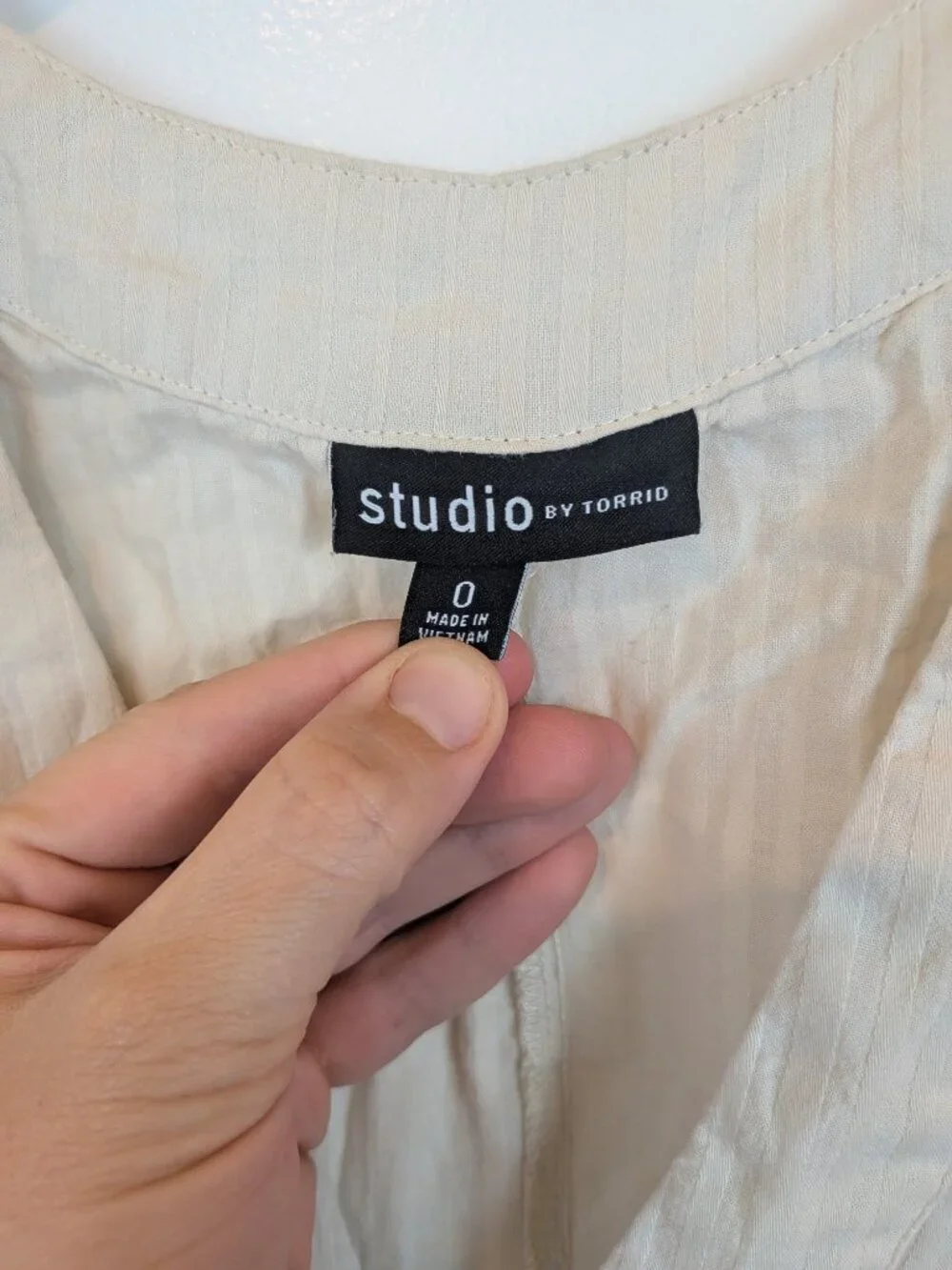 Torrid Studio Kaftan in Cream, Sz 0X